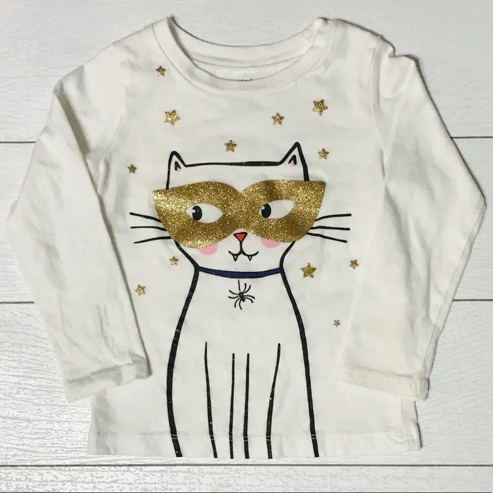 Carters baby girls long sleeve top